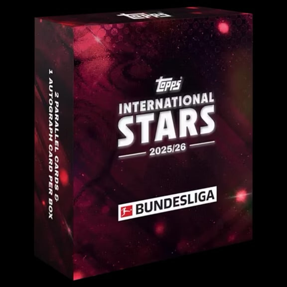 2025/26 Topps International Stars Bundesliga Soccer Box