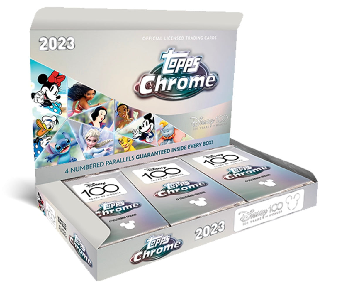 Topps Chrome Disney 100 Hobby Box