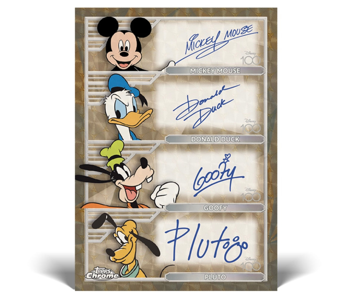 Topps Chrome Disney 100 Hobby Box
