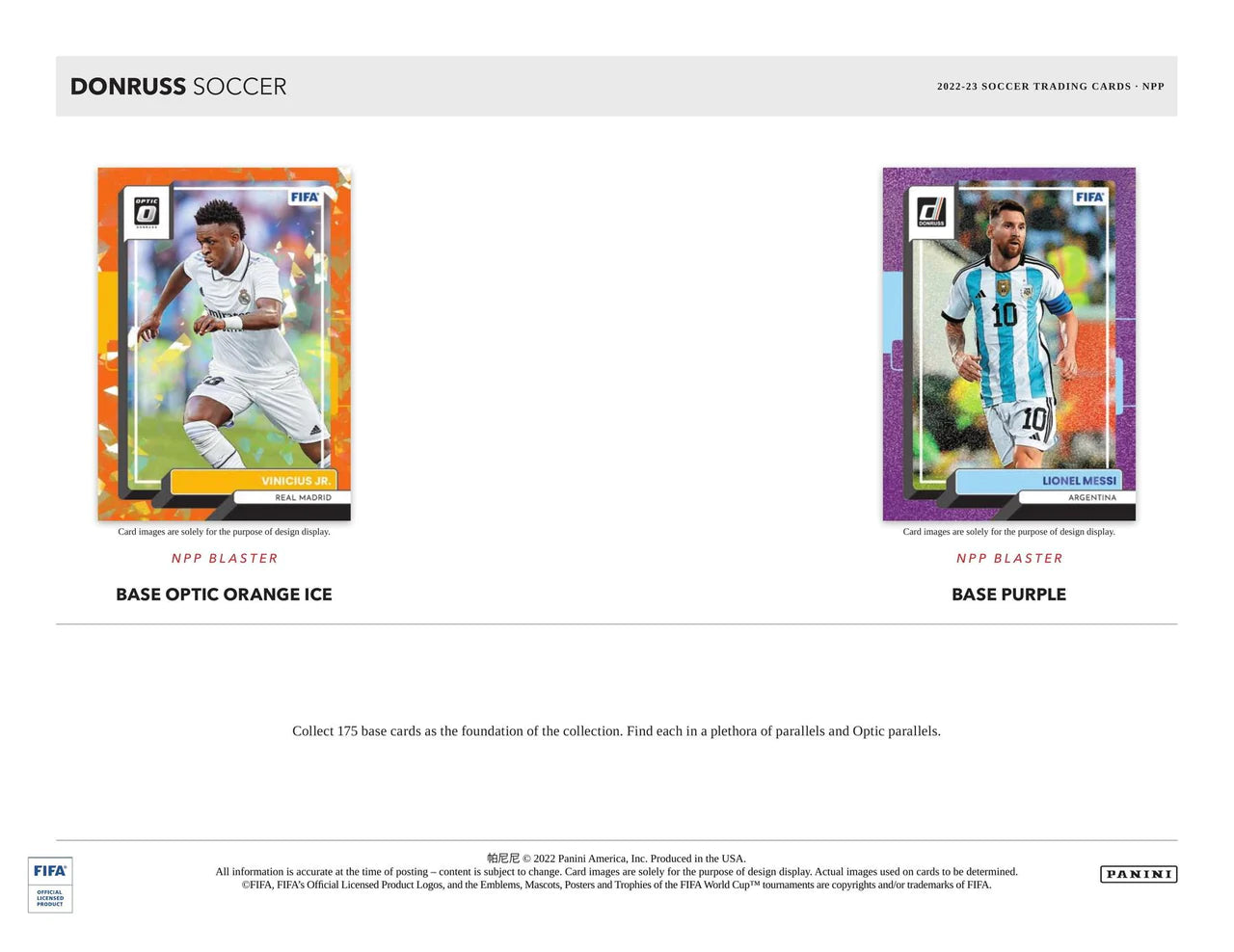 2022/23 Panini Donruss Soccer Blaster Box