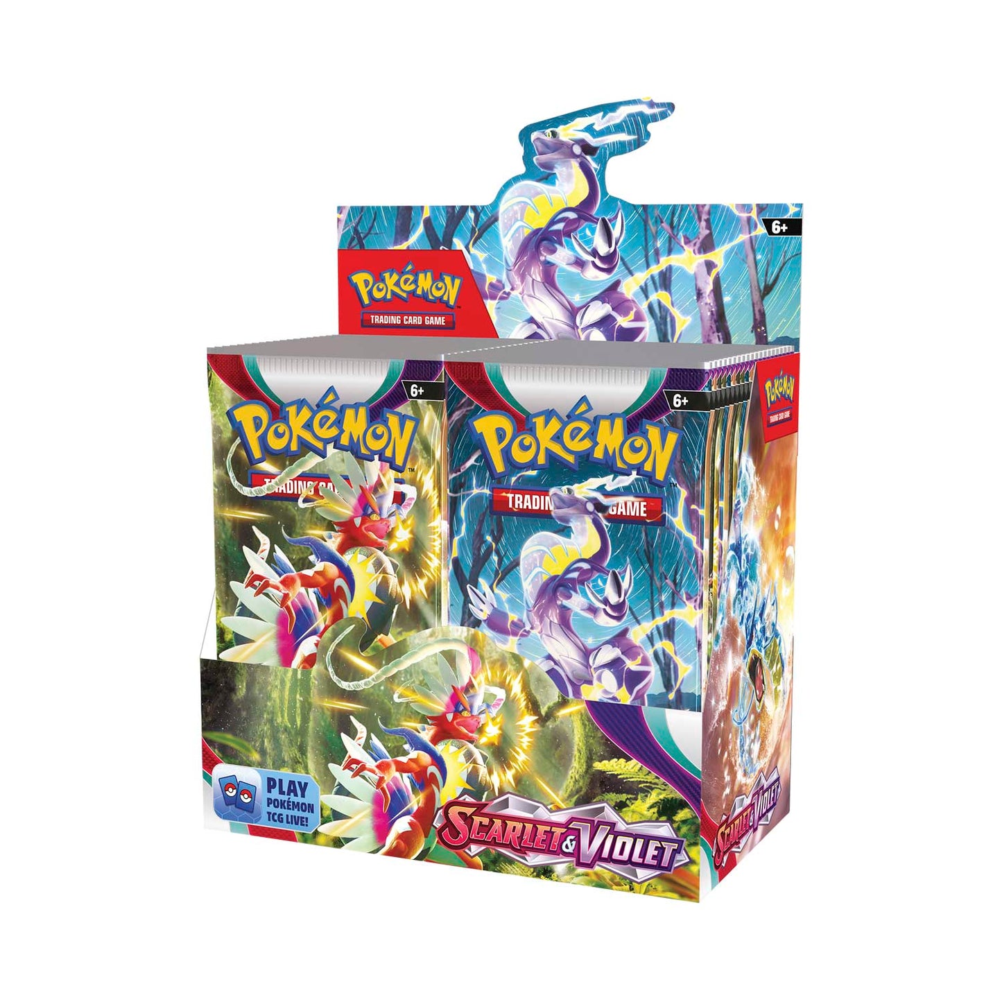 Pokémon Scarlet & Violet 01 Booster Display (36 Booster) Englisch