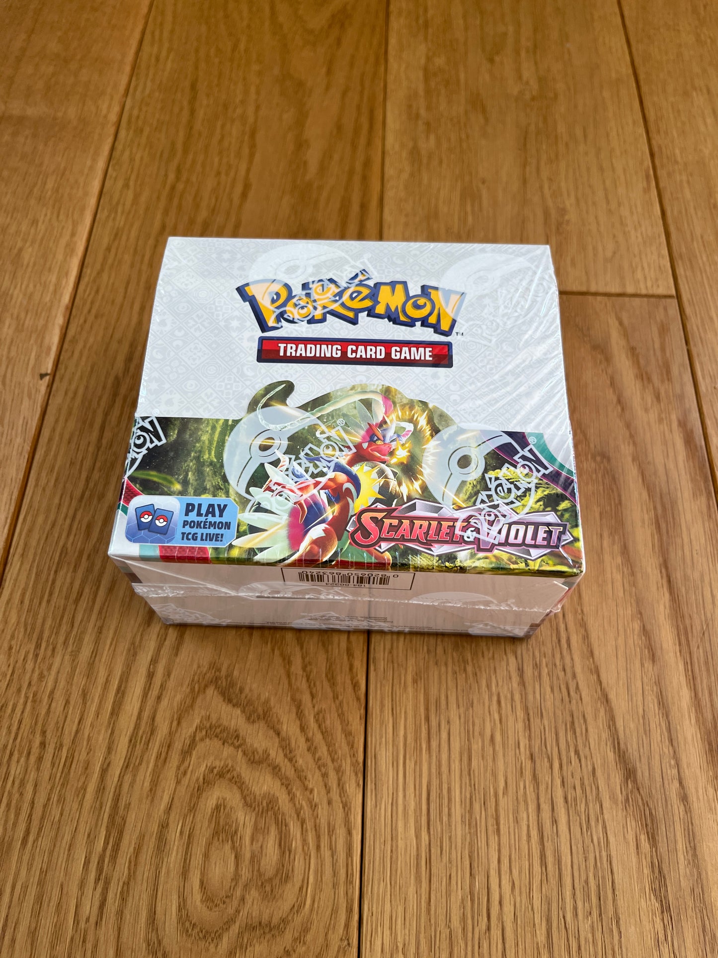 Pokémon Scarlet & Violet 01 Booster Display (36 Booster) Englisch