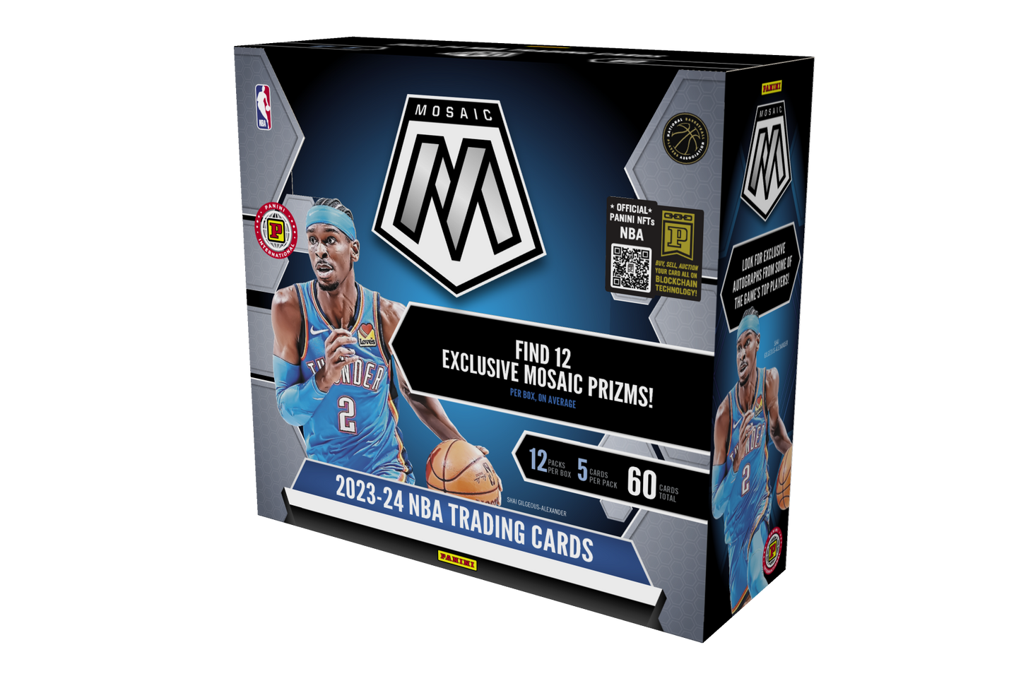 2023/24 Panini Mosaic Basketball International Hobby Box