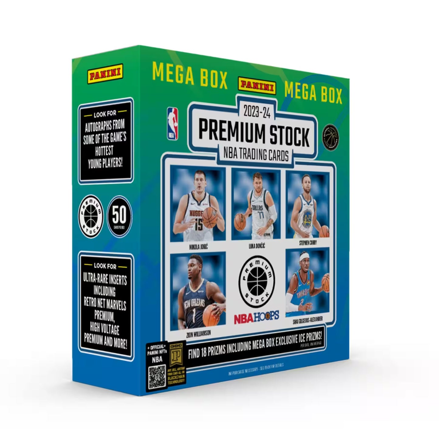 2023/24 Panini NBA Hoops Premium Stock Mega Box