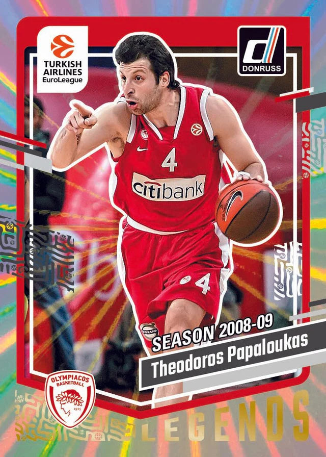 2023/24 Panini Donruss Turkish Airlines Euroleague Basketball Hobby Box