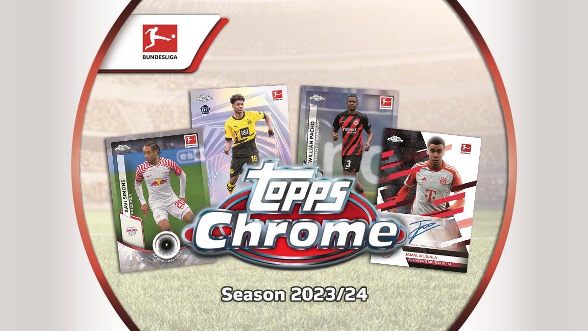 2023/24 Topps Chrome Bundesliga Soccer Hobby Box