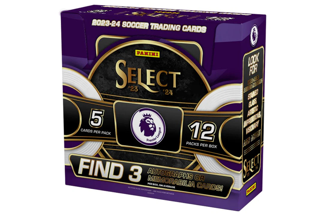 2023/24 Panini Select Premier League Soccer Hobby Box