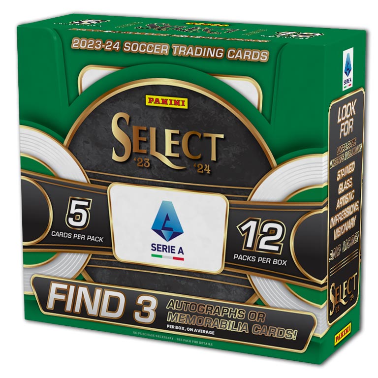 2023/24 Panini Select Serie A Soccer Hobby Box