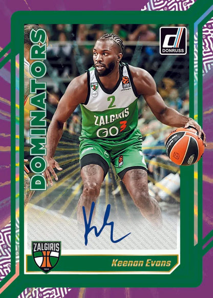 2023/24 Panini Donruss Turkish Airlines Euroleague Basketball Hobby Box