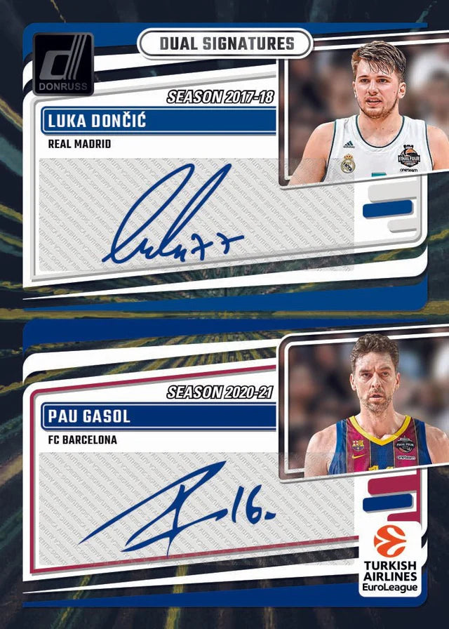 2023/24 Panini Donruss Turkish Airlines Euroleague Basketball Hobby Box