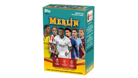 2022/23 Topps Merlin Chrome UEFA Club Competitions Soccer Blaster Box
