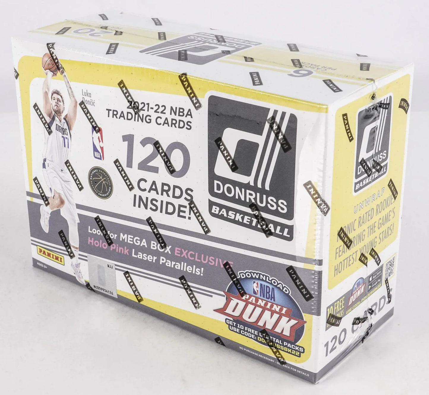 2021/22 Panini Donruss Basketball Mega Box (Holo Pink Laser)o