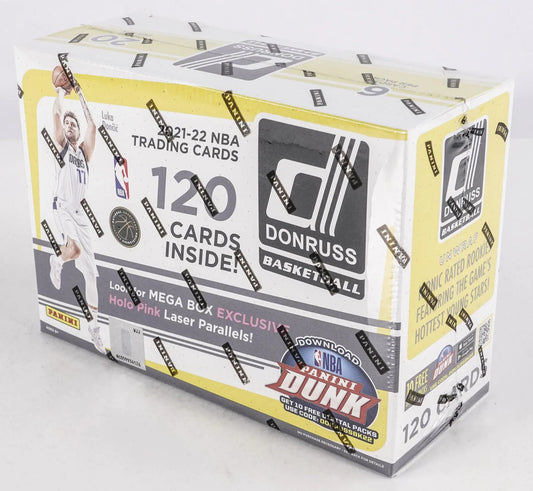 Personal 2021/22 Panini Donruss Basketball Mega Box (Holo Pink Laser)