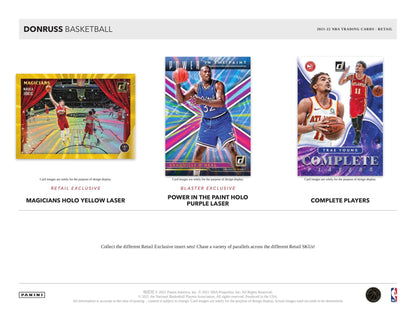 Personal 2021/22 Panini Donruss Basketball Retail 24-Pack Box