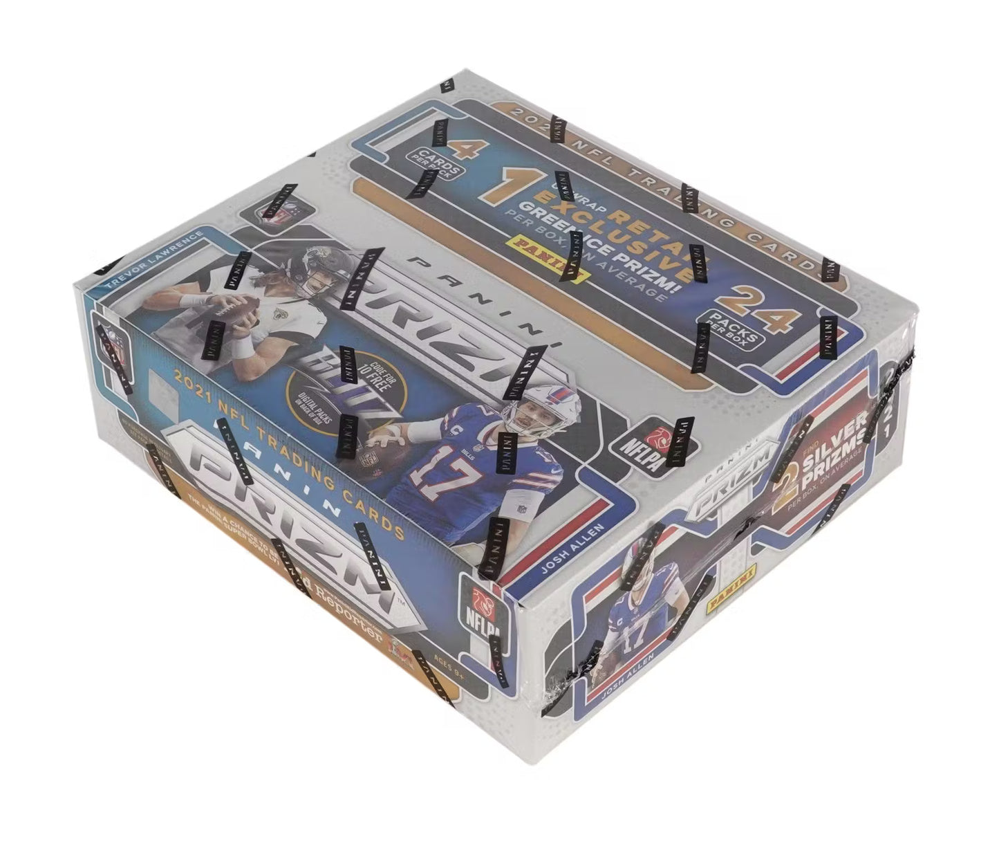 2021 Panini Prizm Football Retail 24 Pack Box